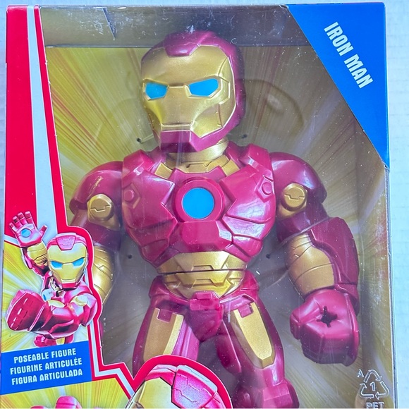 Hasbro Heroes Marvel Super Hero Adventures Mega Mighties Iron Man NEW - Picture 2 of 6